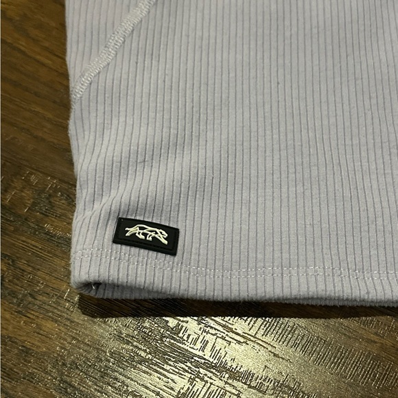 Tiger Friday Light Purple Cropped Ribbed Tank Top Size Adult Small - Picture 3 of 7